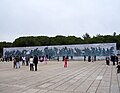 One of the war memorials