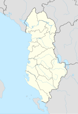 Fier trên bản đồ Albania