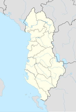 Mappe de localizzazione: Albanie