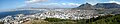 Panoramic view of the City Bowl from Lion's Head