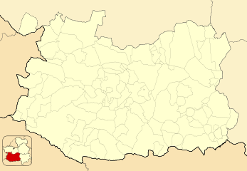 Mapa de la provincia de Ciudad Real