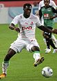 Felipe Caicedo jugant amb el Lokomotiv de Moscou el 2011.