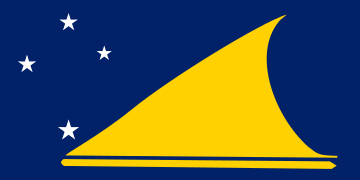 Bandera de Tokelau, Nueva Zelanda