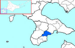 木古內町位置圖