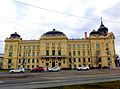 Administrative building at Námestie maratóncov (Marathon Runners' Square)