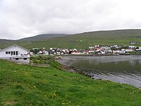 Miðvágur w lipcu 2011 roku.