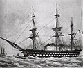Naviri de linha de vapor deis ans 1850
