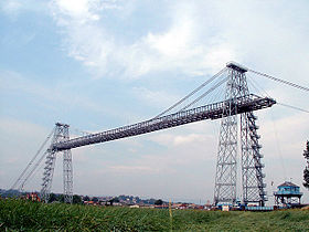 The Newport Transporter Bridge, opened in 1906