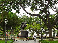 Plaza Bolívar de Caracas.