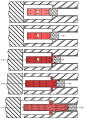 Pneumatrische Darstellung - Rückdrucklader, Masseverschluss (Walther PPk, IMI Uzi)