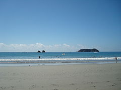 Primera playa de Manuel Antonio.