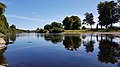 The River Dee at Peterculter, facing downstream.