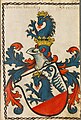 Stammwappen der Herren von Staremberg (Starhemberg), aus Scheiblerschen Wappenbuch (1450–1480), älterer Teil, S. 441