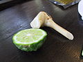 Keffir lime and galangal