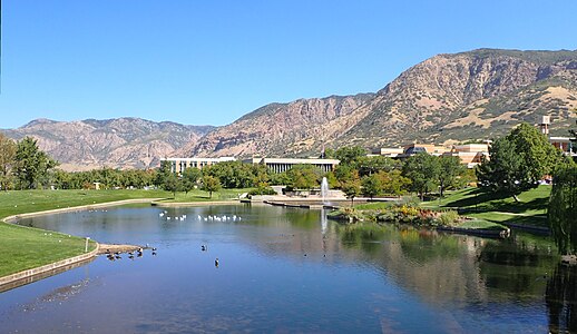 Weber State University Ogden nach Nordosten, 2019