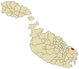 Xgħajra – Localizzazione