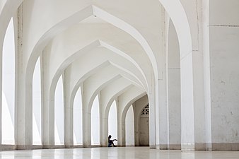 Baitul Mukarram Mosque in Dhaka, Bangladesh