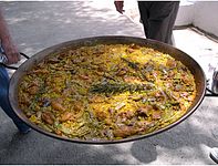 Paella, Valensiya pilav yemeği