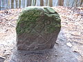 Stein mit den Insignien des Abts von Kloster Iburg