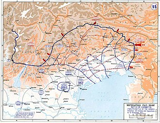 Die Schlacht von Caporetto und italienischer Rückzug zum Piave (1917)