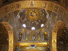 Dôme de la chapelle palatine de Palerme
