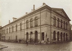 Teatro Christiania (1836-1837), de C. H. Grosch, ya demolido (foto de 1899)