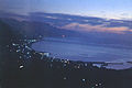 A panorama of Cide by night