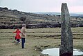 Menhir in the Merrivale area