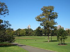 The Domain on a spring day