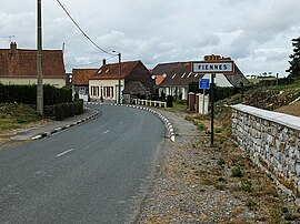 The entrance to the commune