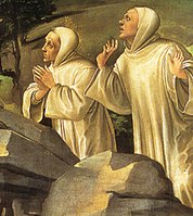 Verskyning van die Maagd aan Sint Bernard (detail)