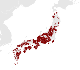 Phạm vi phân bố khỉ Nhật Bản