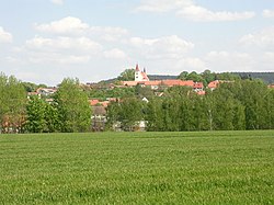 Načeradec, pohled od severozápadu