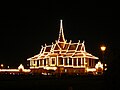 Cambodia Royal Palace Phnom Penh at Night