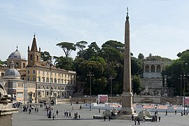 Flaminio Obelisk, Piazza del Popolo.