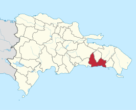 Kaart van San Pedro de Macorís