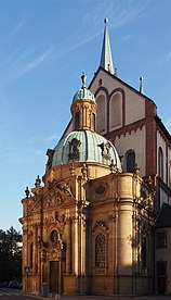 Duomo di Würzburg con cappella funeraria dei Schönborn