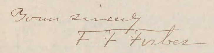 Signature of Fayette F Forbes.png