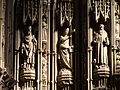 Part of the High Altar screen in St Albans Cathedral