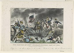 The battle of New Orleans, fought Jany 8th 1814 LCCN90709074.jpg