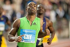 Tyson Gay – wegen Dopings disqualifiziert