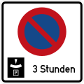 Zeichen 290 alte Version des Zonenhalteverbots für einen Stadtbezirk. Die Zeichen wurden nach dem 31. Dezember 1999 abgebaut.