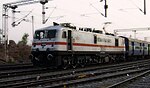 12737 Goutami Express at Moula-ali with a WAP-7 loco