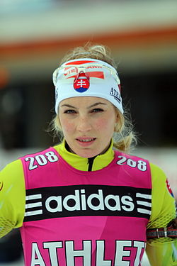 Terezia Poliakova beim IBU-Cup 2011 in Obertilliach