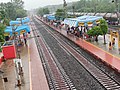 A view of station from foot overbridge