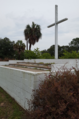 Bayview Cross in Pensacola, Florida before it was taken down