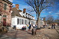 El Colonial Williamsburg, recreación de la capital de la colonia de Virginia, reúne cientos de edificios recreados.