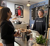 Deb Haaland holiday shopping in Albuquerque in 2019. 01.jpg