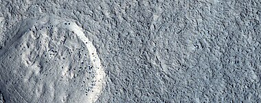 Boulders, as seen by HiRISE under HiWish program