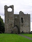 Etal Castle Gate Tower, South Curtain Wall and South West Tower